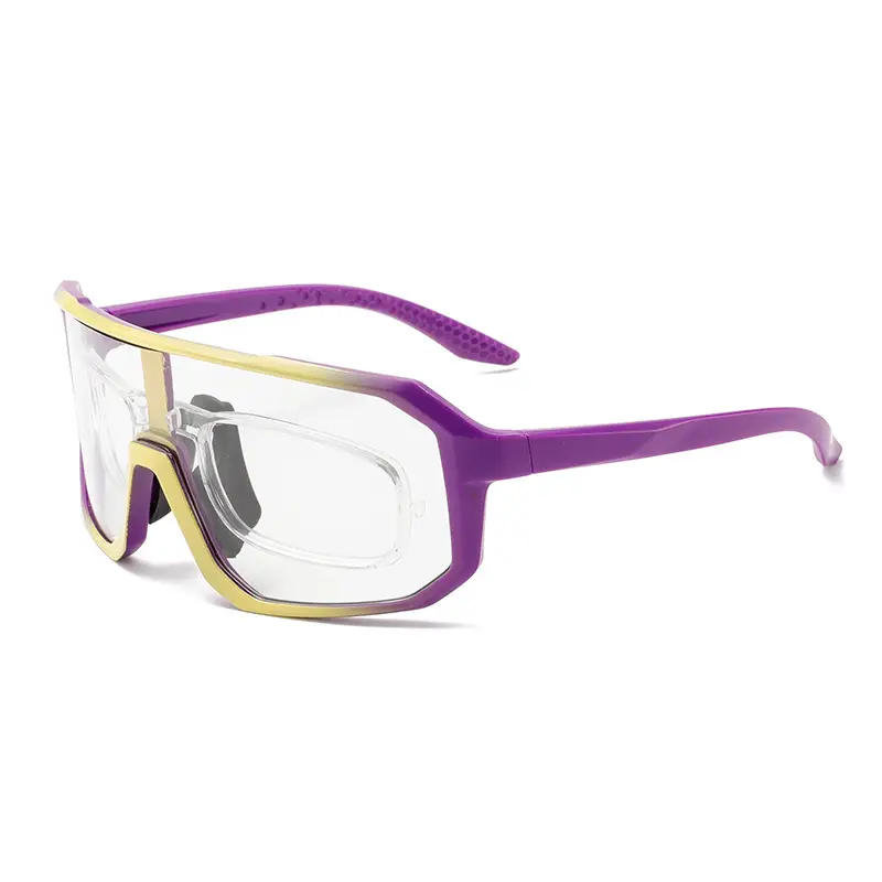 White Polarized Cycling Sunglasses for Men Women 142mm