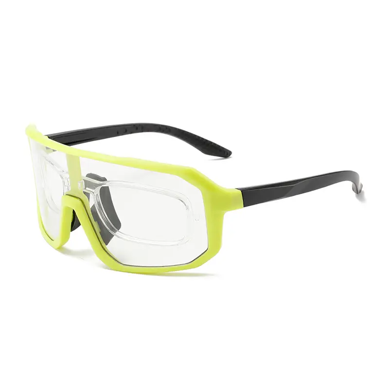 White Polarized Cycling Sunglasses for Men Women 142mm