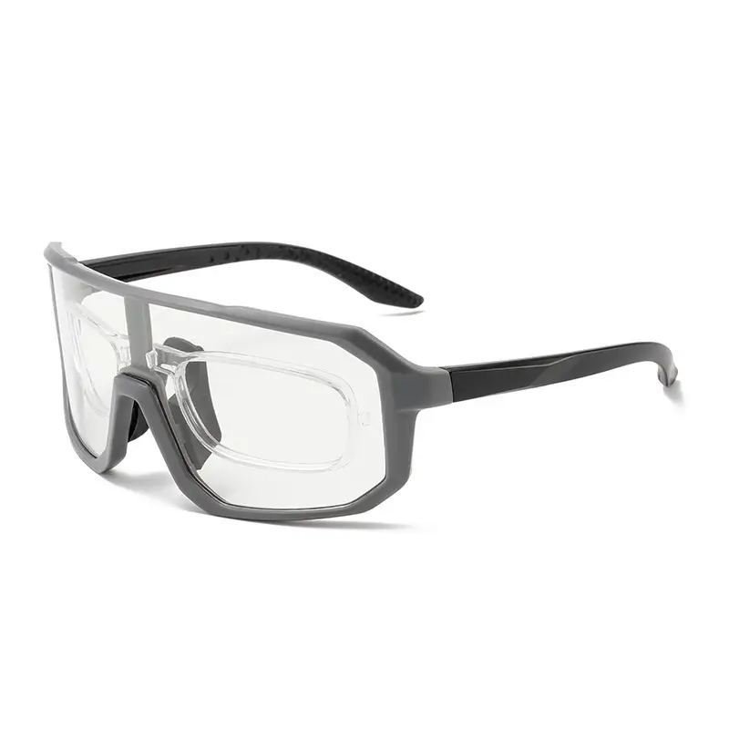 White Polarized Cycling Sunglasses for Men Women 142mm