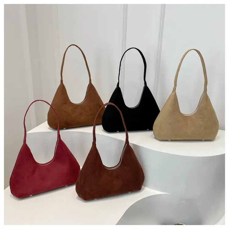 Women's Korean Retro Handbag 2025 Frosted Shoulder Bag — feature 24