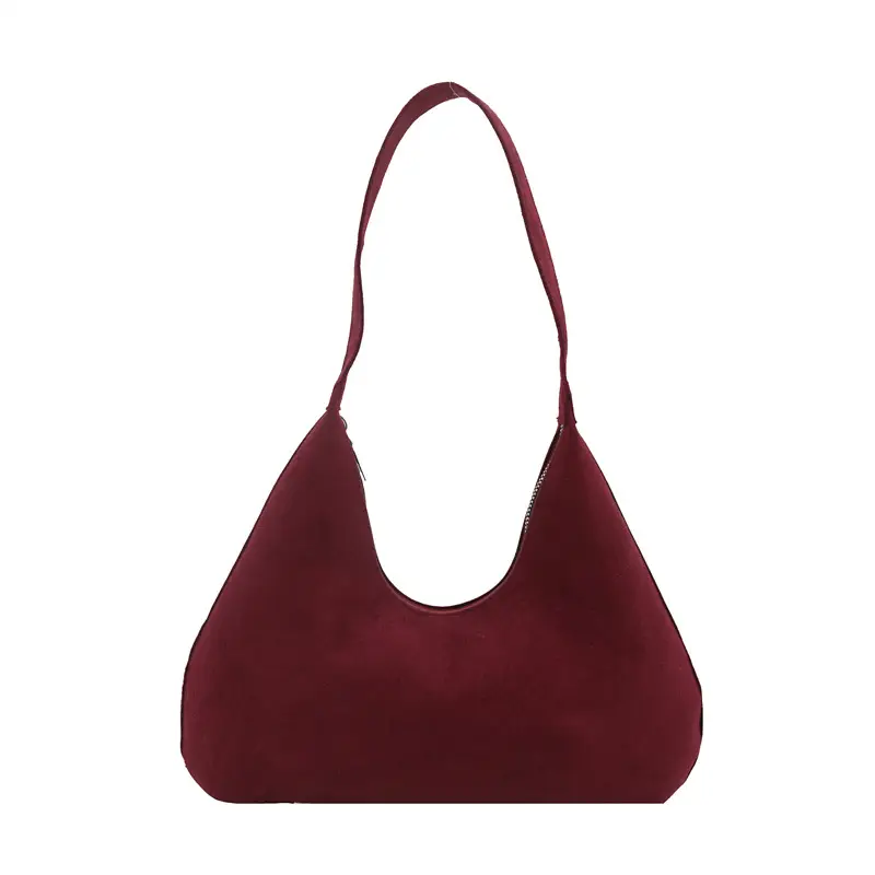Women's Korean Retro Handbag 2025 Frosted Shoulder Bag - Image 3
