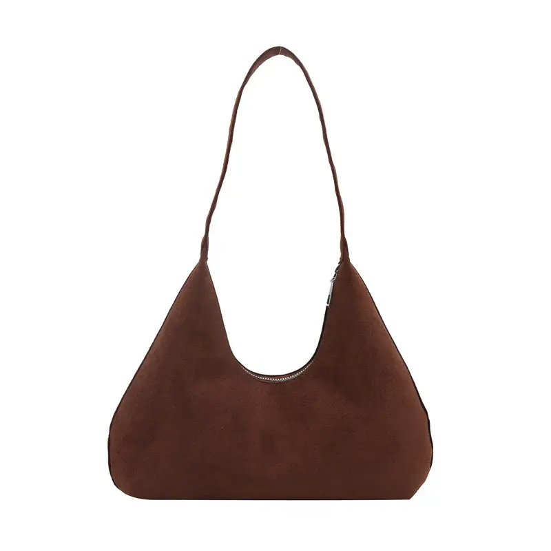 Women's Korean Retro Handbag 2025 Frosted Shoulder Bag - Image 4