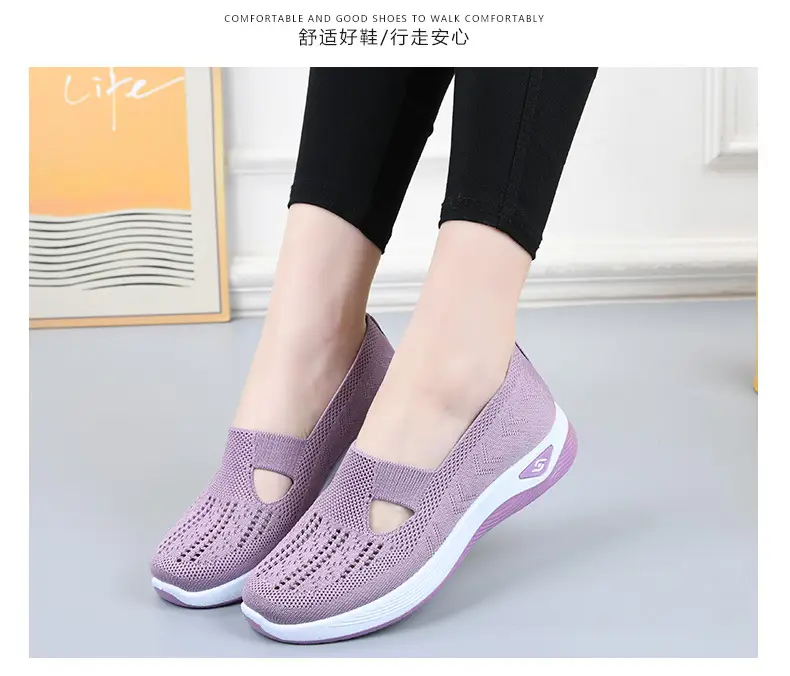 Shoes Women's Summer New Casual Women's Shoes Soft Sole Breathable Fashion Mother Shoes Old Beijing Cloth Shoes Factory Daifa — feature 22