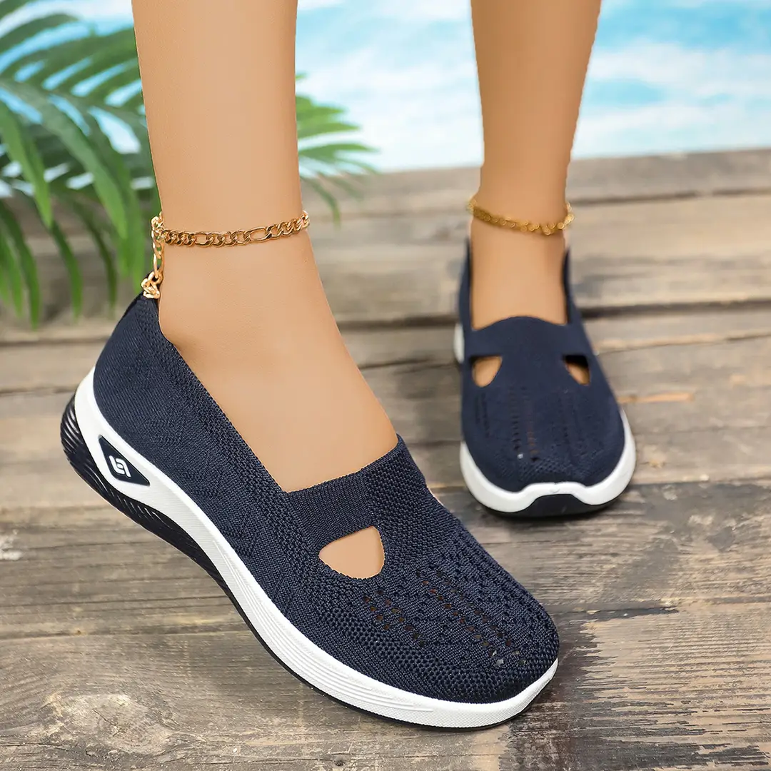 Shoes Women's Summer New Casual Women's Shoes Soft Sole Breathable Fashion Mother Shoes Old Beijing Cloth Shoes Factory Daifa - Image 5