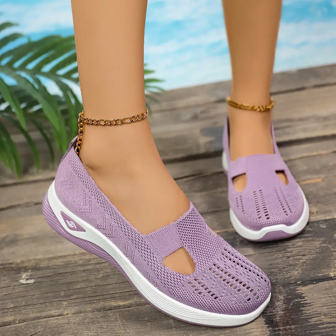 Shoes Women's Summer New Casual Women's Shoes Soft Sole Breathable Fashion Mother Shoes Old Beijing Cloth Shoes Factory Daifa - Image 7