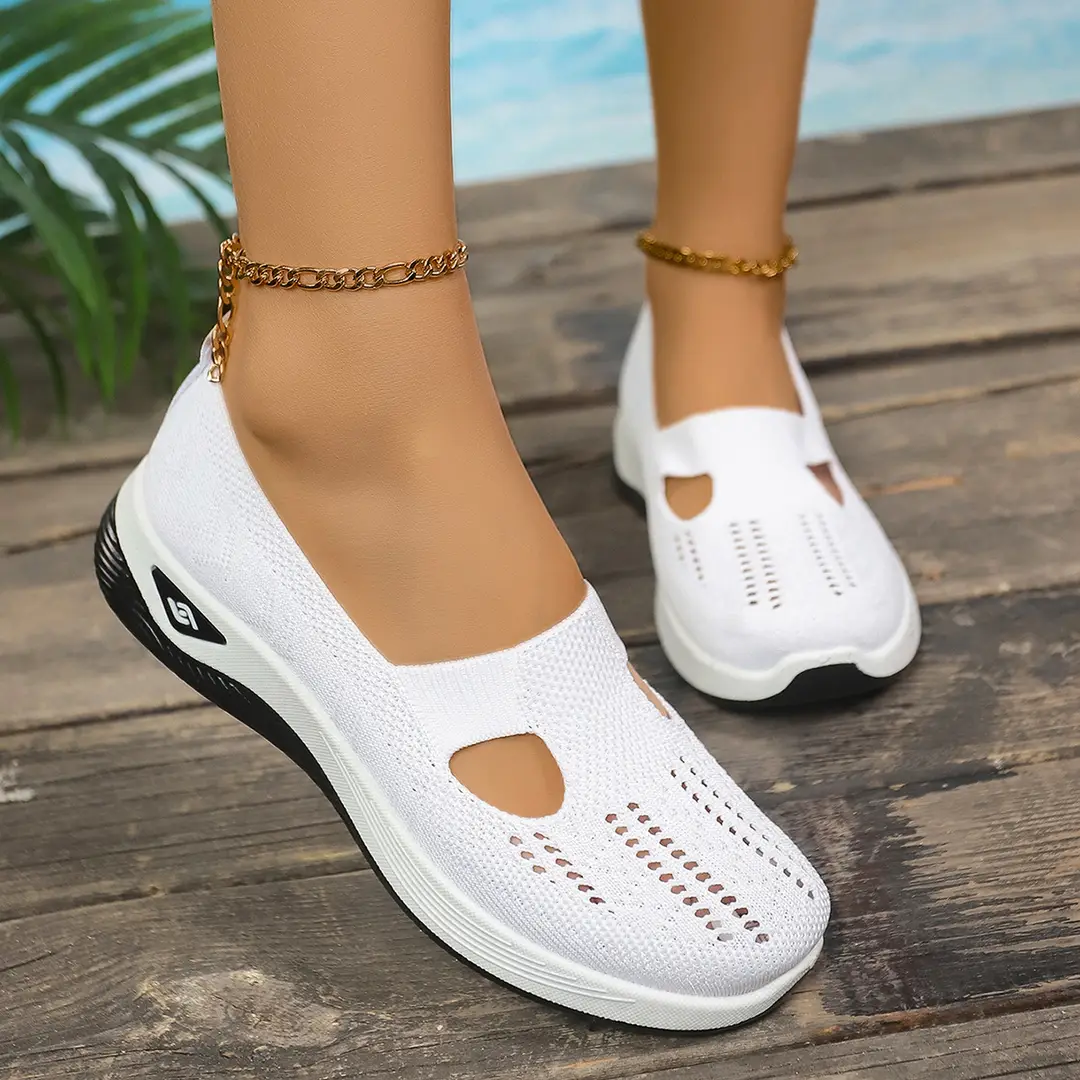 Shoes Women's Summer New Casual Women's Shoes Soft Sole Breathable Fashion Mother Shoes Old Beijing Cloth Shoes Factory Daifa - Image 9