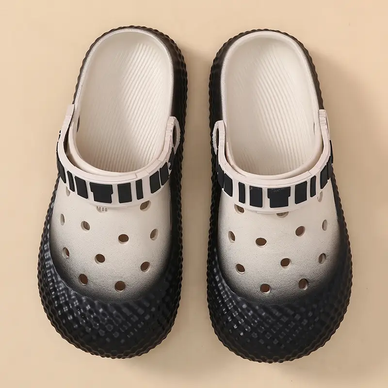 Women's Pink Croc Sandals Slip-On Summer - Image 7