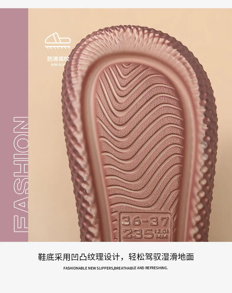 Women's Pink Croc Sandals Slip-On Summer — feature 5