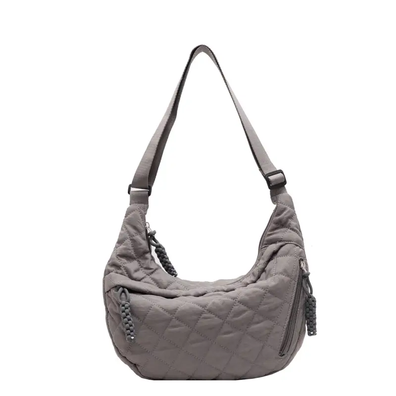 Women's Quilted Shoulder Bag 2024 Winter Lightweight Commuter - Image 2