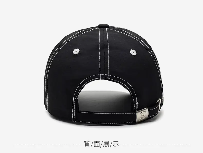 Men's Black Baseball Cap Waterproof Quick-Drying — feature 11