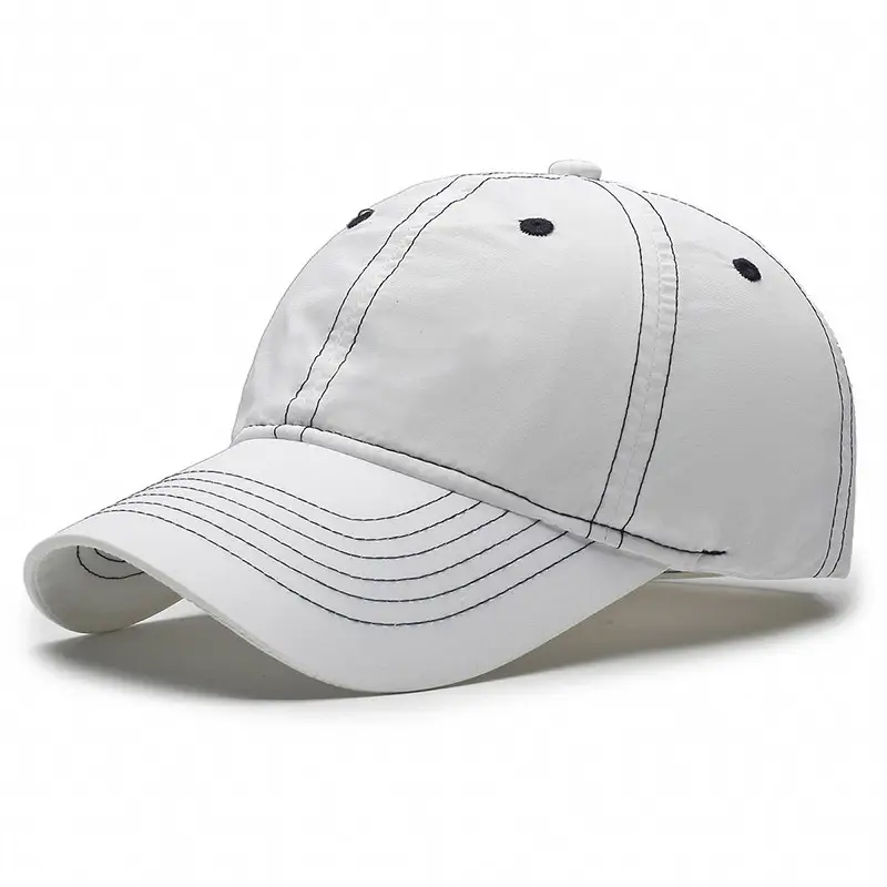 Men's Black Baseball Cap Waterproof Quick-Drying