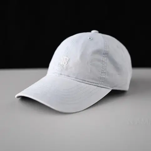 Men's Grey Letter Embroidered Baseball Cap - Image 10