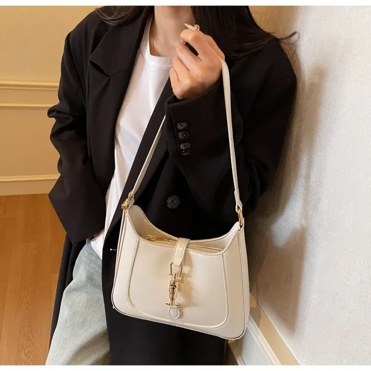 Women's Brown Leather Shoulder Bag 2025 Spring New — feature 11