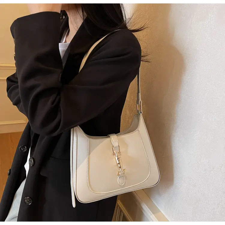 Women's Brown Leather Shoulder Bag 2025 Spring New — feature 12