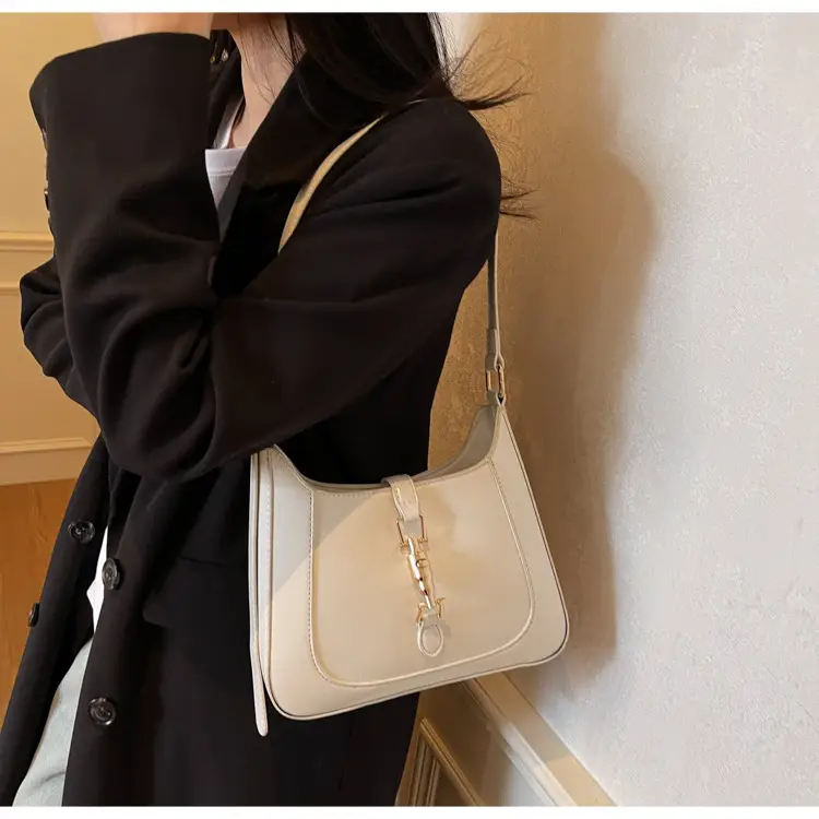 Women's Brown Leather Shoulder Bag 2025 Spring New — feature 13