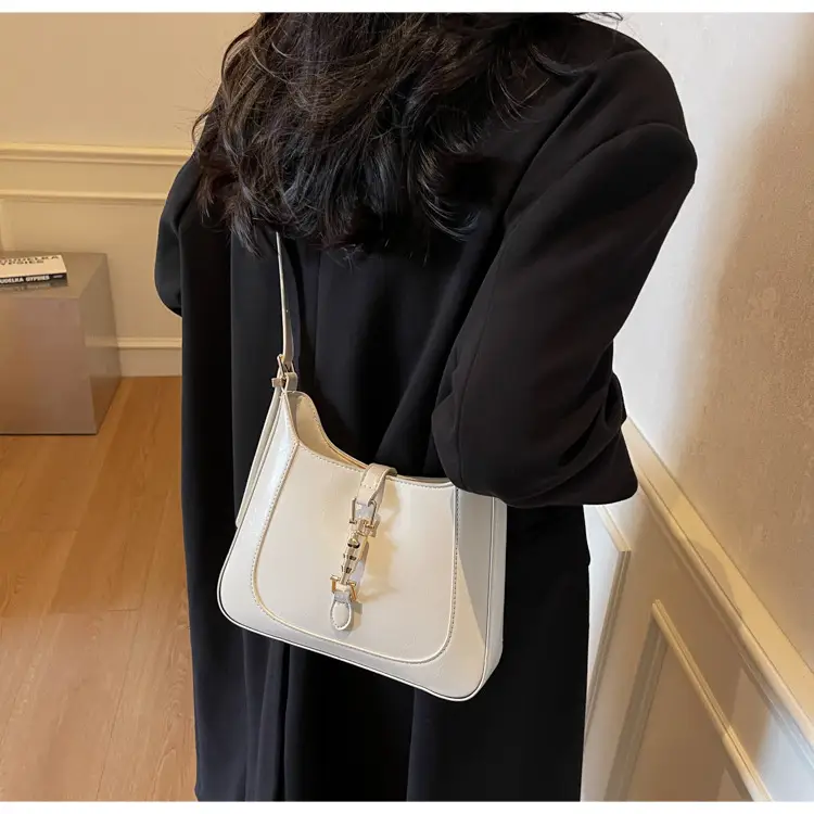 Women's Brown Leather Shoulder Bag 2025 Spring New — feature 15