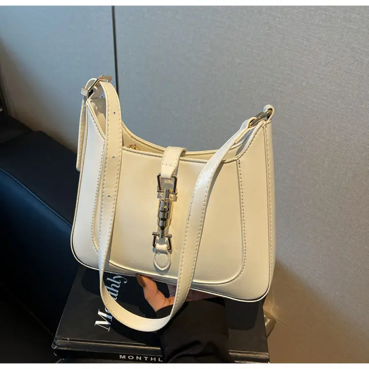 Women's Brown Leather Shoulder Bag 2025 Spring New — feature 30