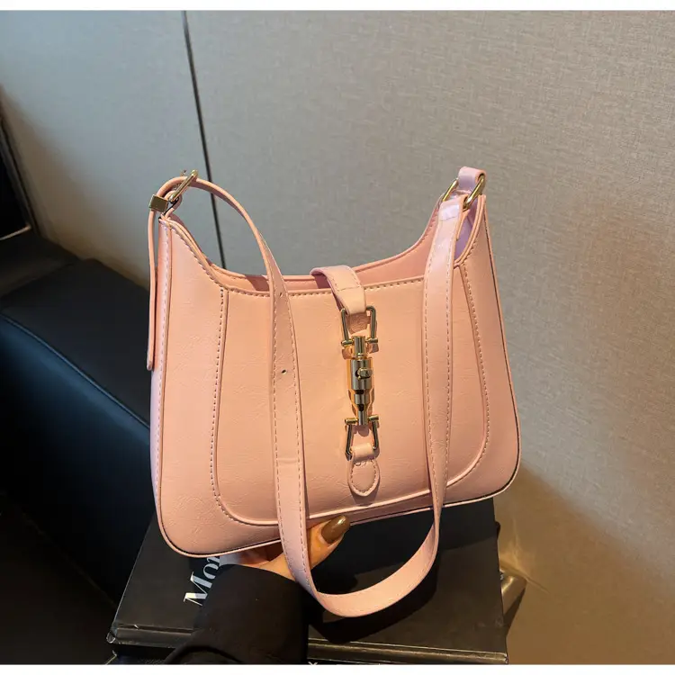 Women's Brown Leather Shoulder Bag 2025 Spring New — feature 31