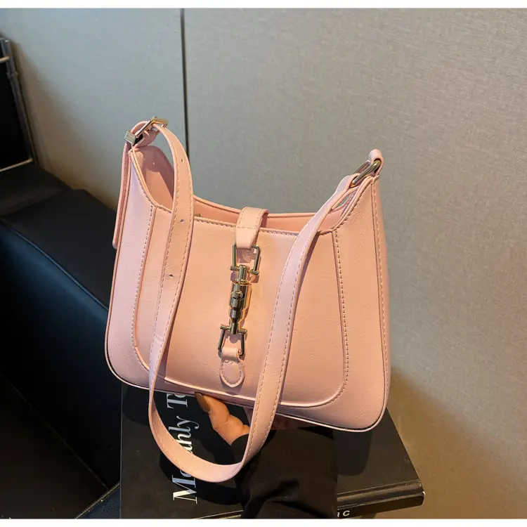 Women's Brown Leather Shoulder Bag 2025 Spring New — feature 32