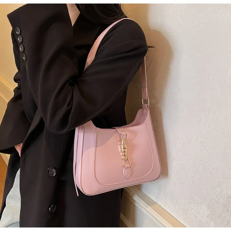 Women's Brown Leather Shoulder Bag 2025 Spring New — feature 8