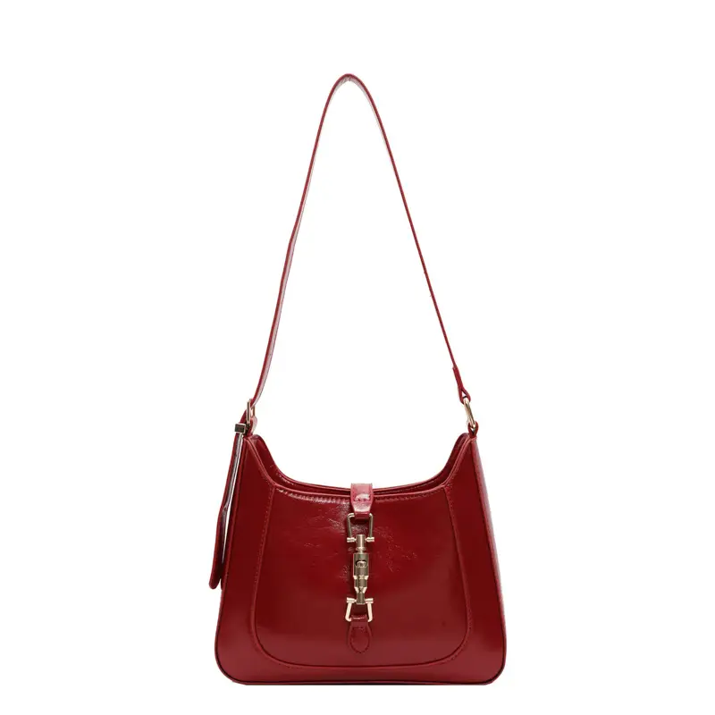 Women's Brown Leather Shoulder Bag 2025 Spring New - Image 5
