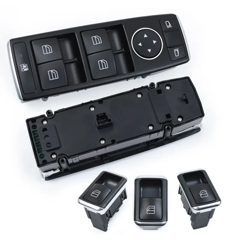 Mercedes C-Class Glass Lift Switch Button Assembly - Image 13