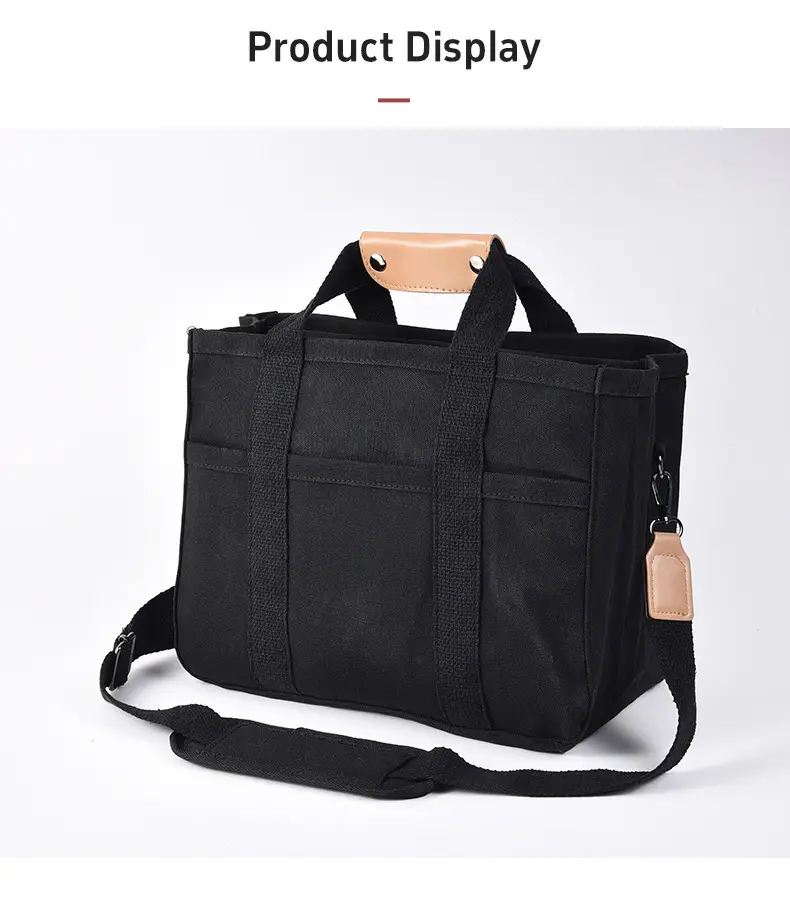 Fashionable Multi-Purpose Shoulder Bag for Women Black — feature 8