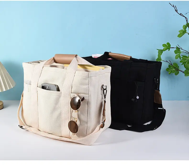 Fashionable Multi-Purpose Shoulder Bag for Women Black — feature 9