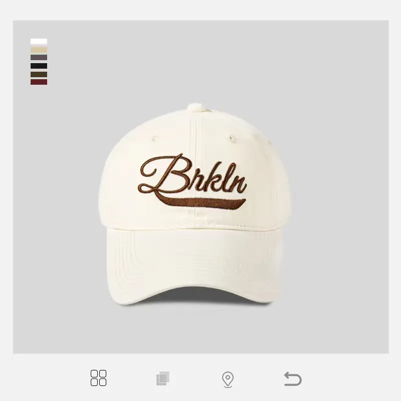 American Retro Baseball Caps Women Men Wide Brim — feature 2