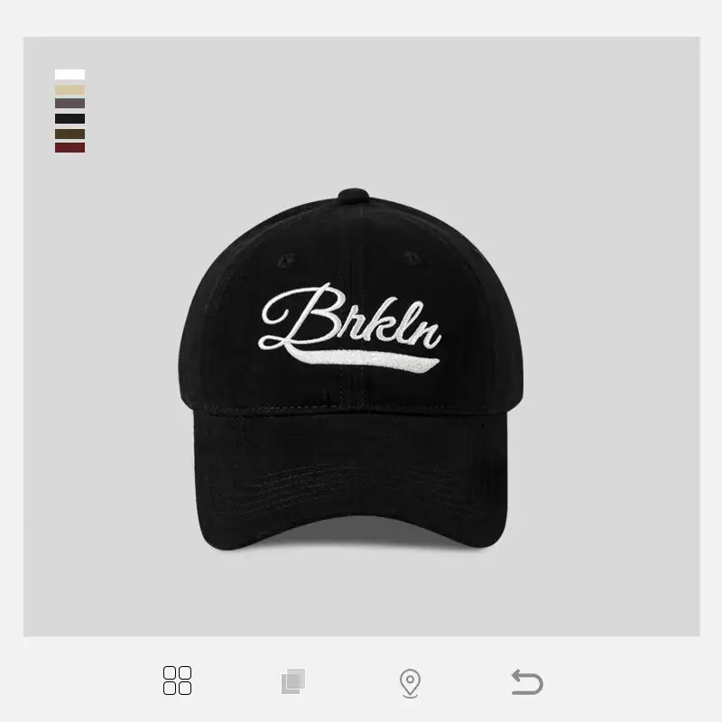 American Retro Baseball Caps Women Men Wide Brim — feature 7