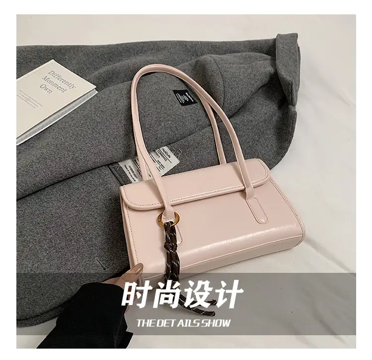 Light Blue Square Shoulder Bag for Women — feature 11