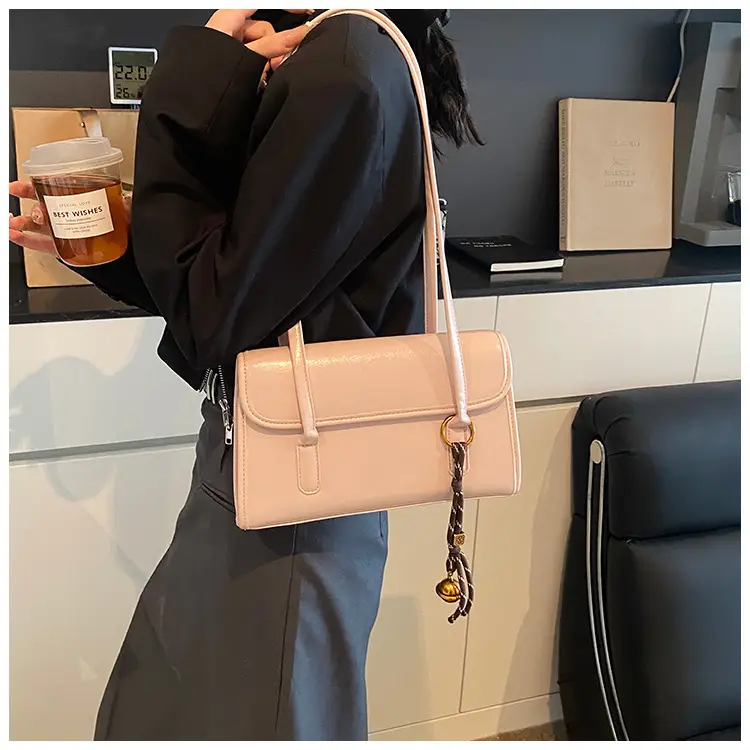 Light Blue Square Shoulder Bag for Women — feature 21