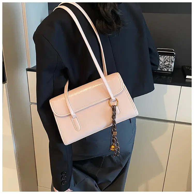 Light Blue Square Shoulder Bag for Women — feature 23