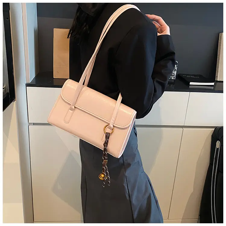 Light Blue Square Shoulder Bag for Women — feature 24