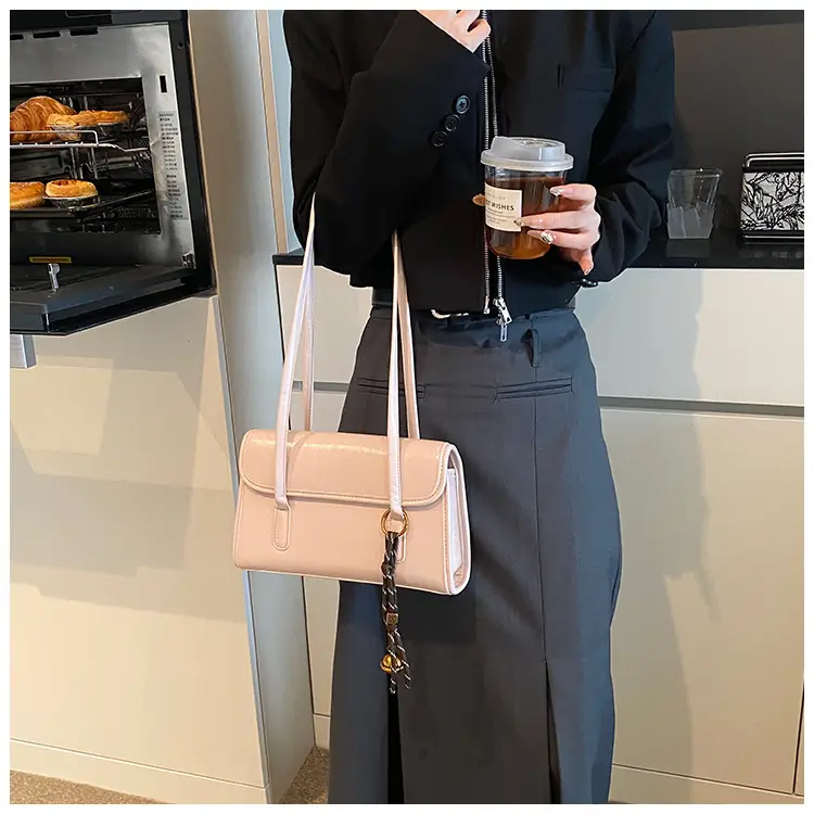 Light Blue Square Shoulder Bag for Women — feature 25