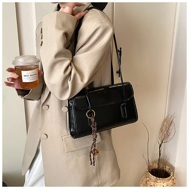 Light Blue Square Shoulder Bag for Women — feature 28