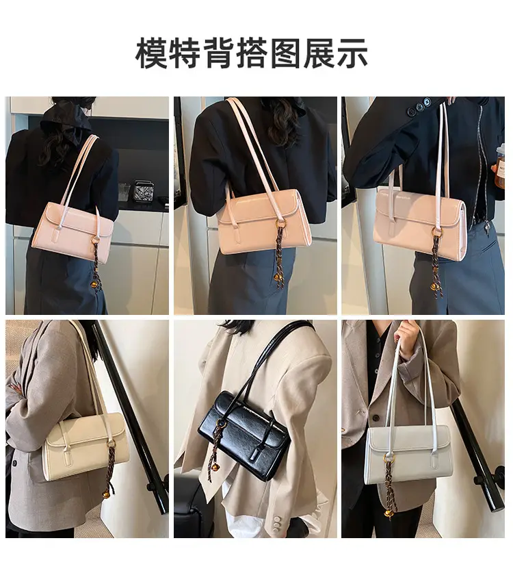 Light Blue Square Shoulder Bag for Women — feature 4