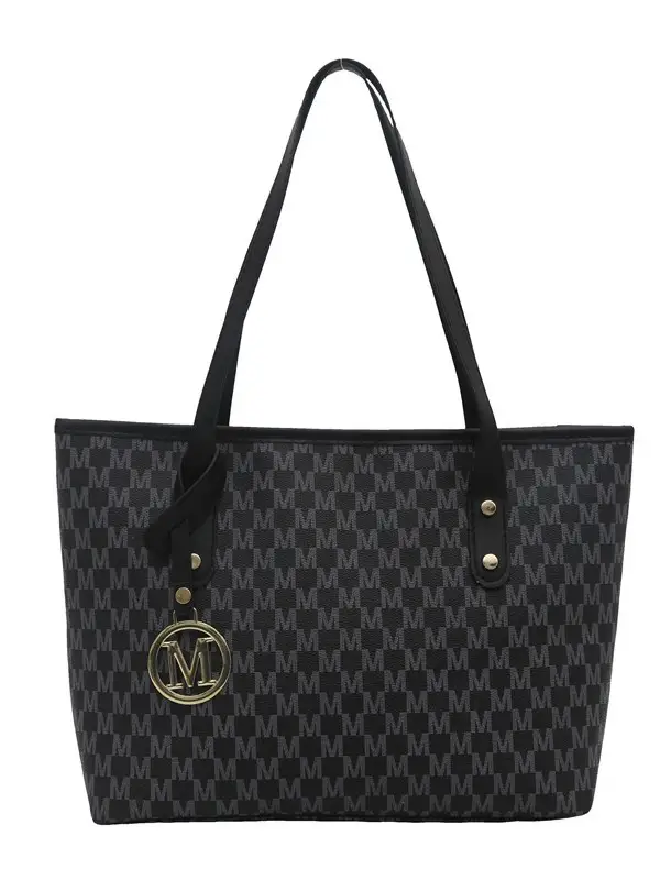 2026 Women's Large Capacity Tote Bag with Monogram Logo