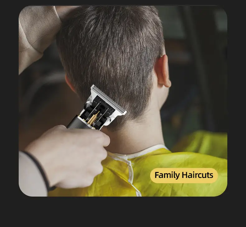 Digital Hair Clipper with 4 Blades & USB Charging — feature 21