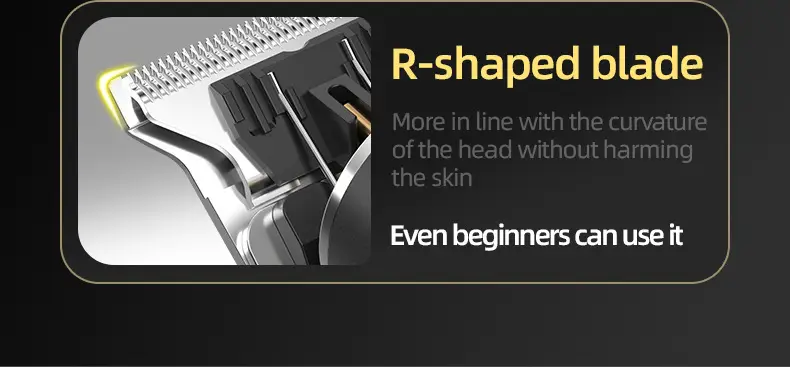 Digital Hair Clipper with 4 Blades & USB Charging — feature 4
