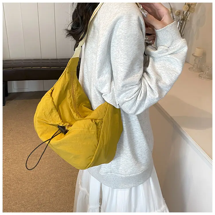 2024 Summer Crossbody Tote Bag Women's Casual Shoulder Bag Olive — feature 15