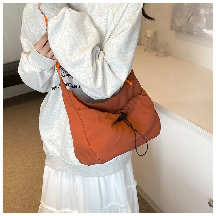 2024 Summer Crossbody Tote Bag Women's Casual Shoulder Bag Olive — feature 20