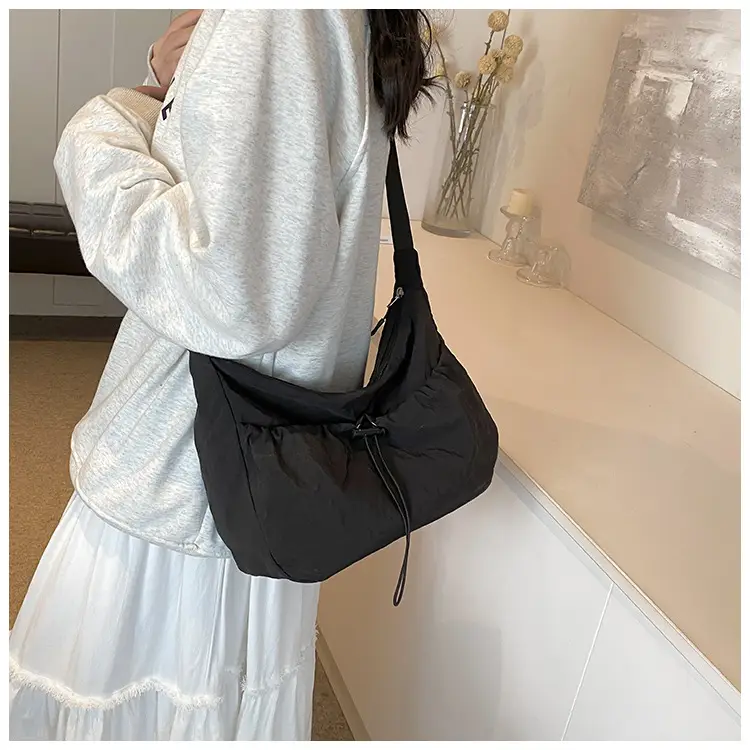 2024 Summer Crossbody Tote Bag Women's Casual Shoulder Bag Olive — feature 22