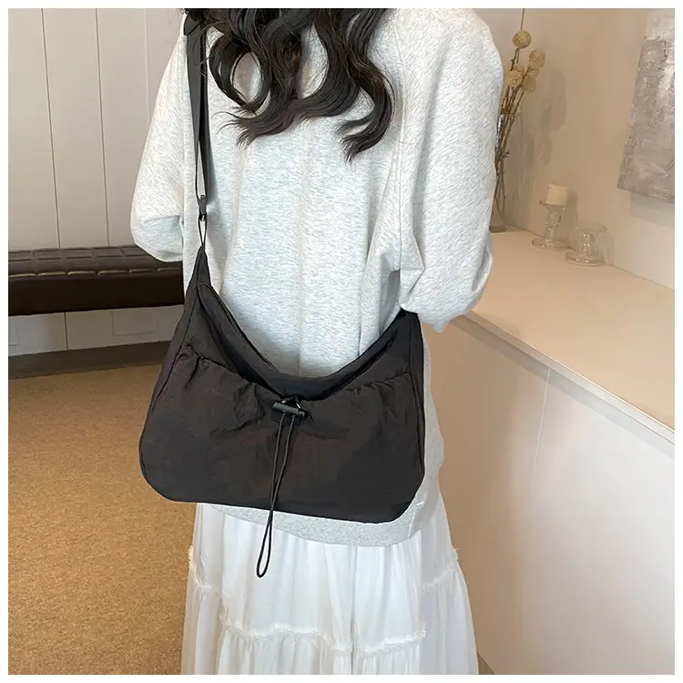 2024 Summer Crossbody Tote Bag Women's Casual Shoulder Bag Olive — feature 25