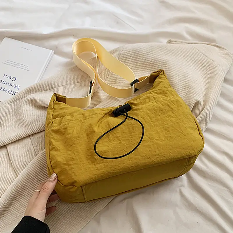 2024 Summer Crossbody Tote Bag Women's Casual Shoulder Bag Olive - Image 2