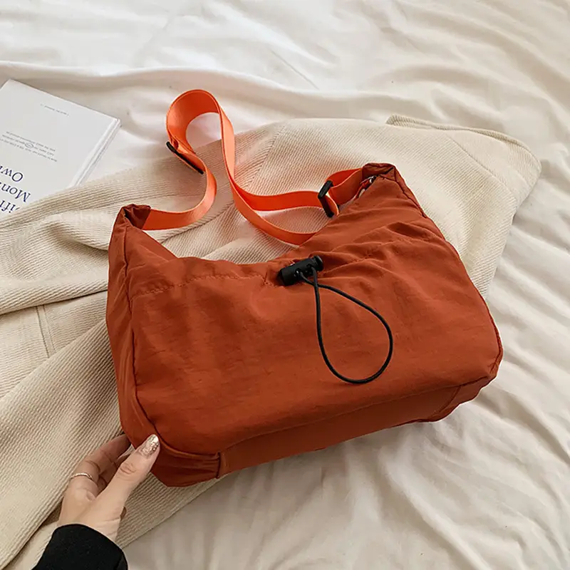 2024 Summer Crossbody Tote Bag Women's Casual Shoulder Bag Olive - Image 4