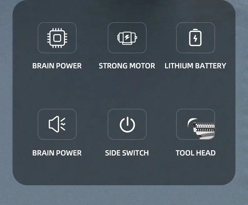 Electric Hair Clipper for Barbers and Groomers — feature 2