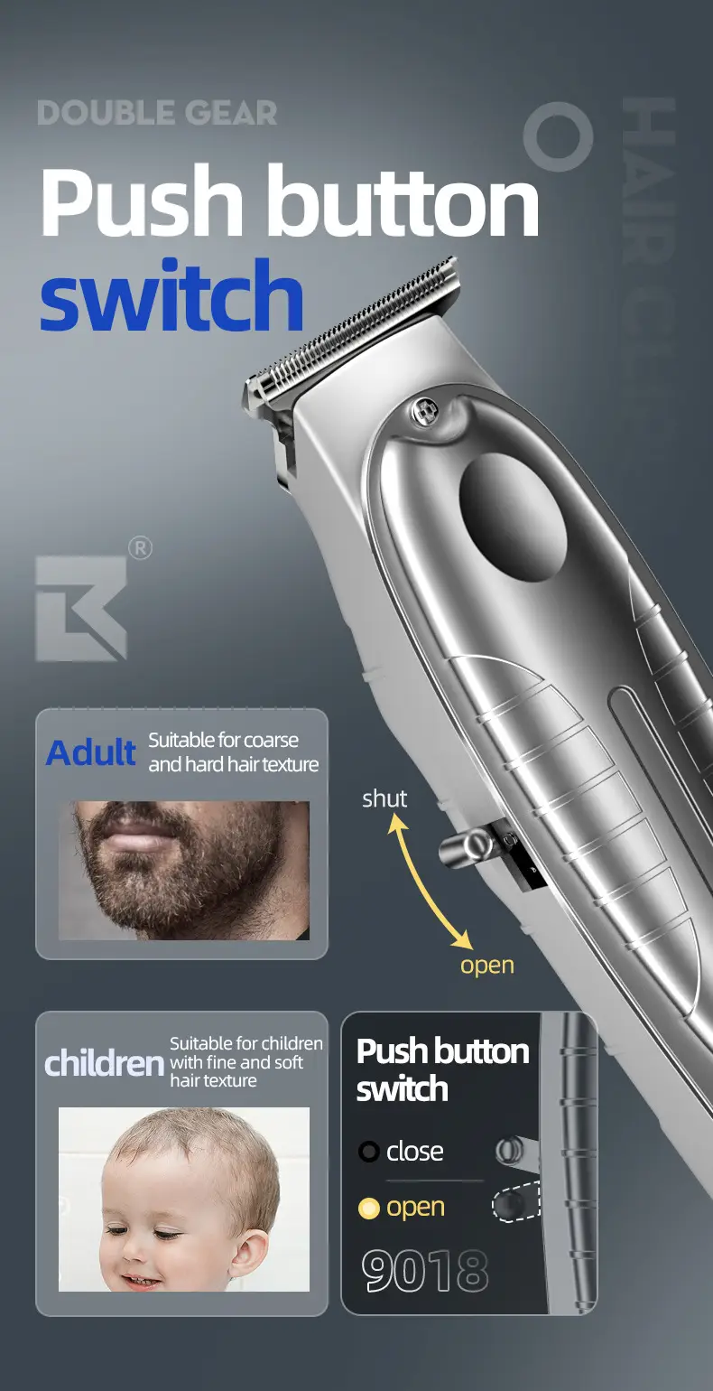 Electric Hair Clipper for Barbers and Groomers — feature 6