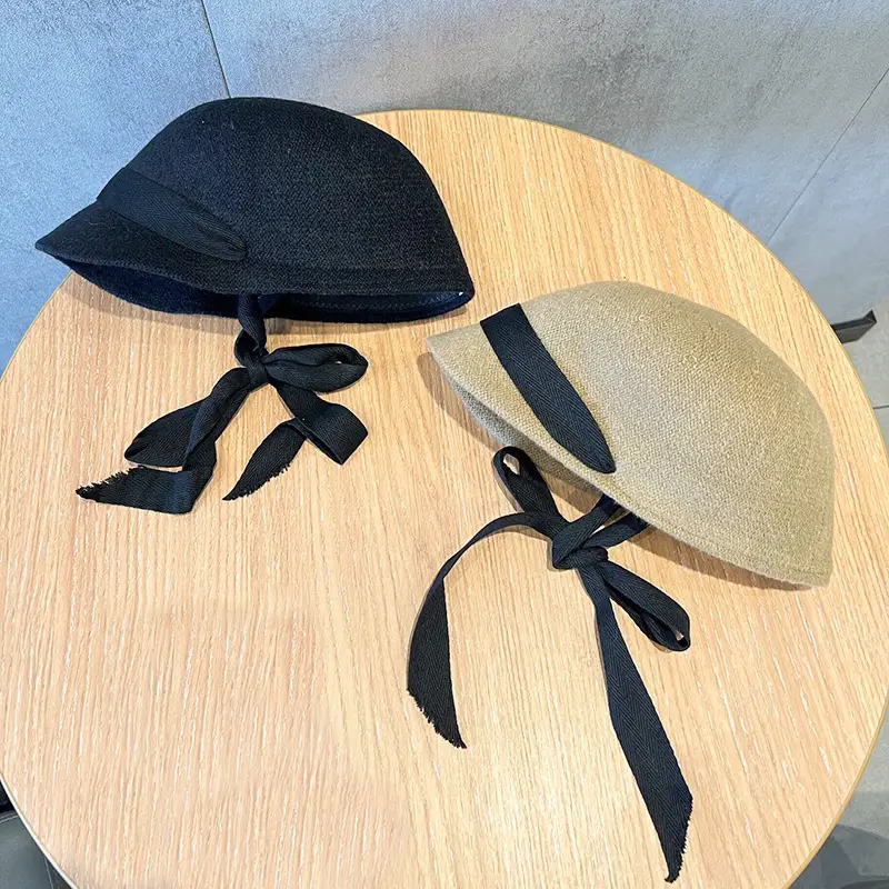 British Woolen Equestrian Cap for Boys Girls Autumn Winter - Image 5