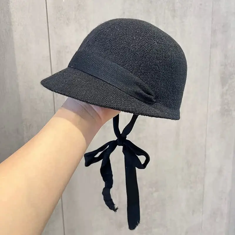 British Woolen Equestrian Cap for Boys Girls Autumn Winter — feature 3